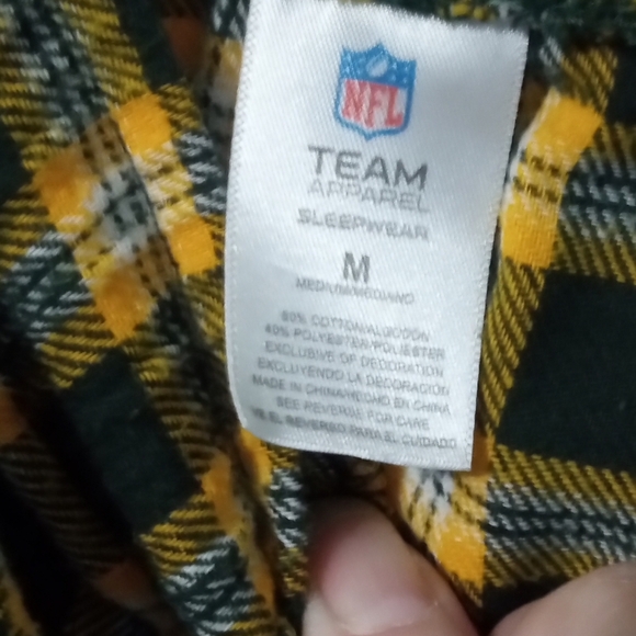 NFL Green and Yellow Plaid Pants - Picture 3 of 4
